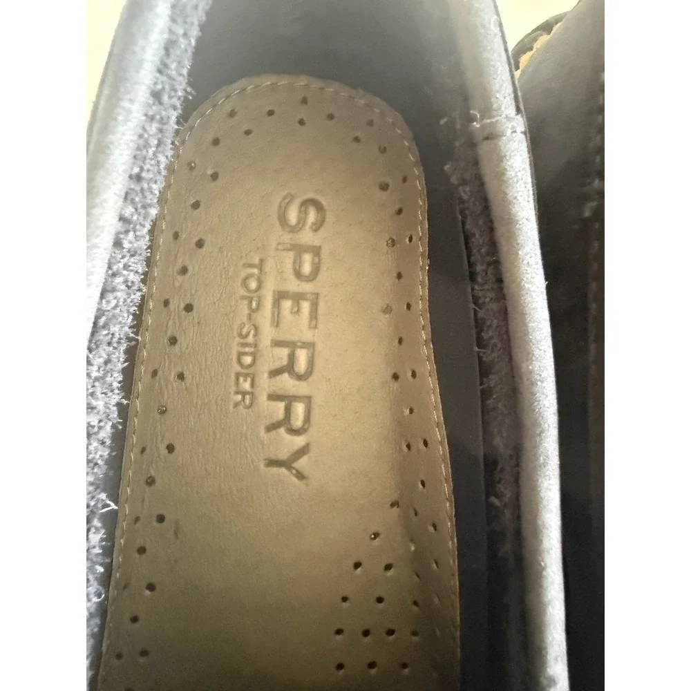 Sperry Top-Sider Mens 5‎ EU 37 Penny DS Navy Nubuck Loafers Boat Shoes STS25175